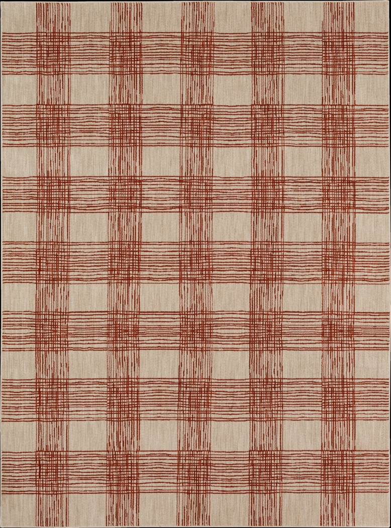 Bobby Berk Fontana Lane Orange 8' x 11' Rug - Thumbnail - Image 1