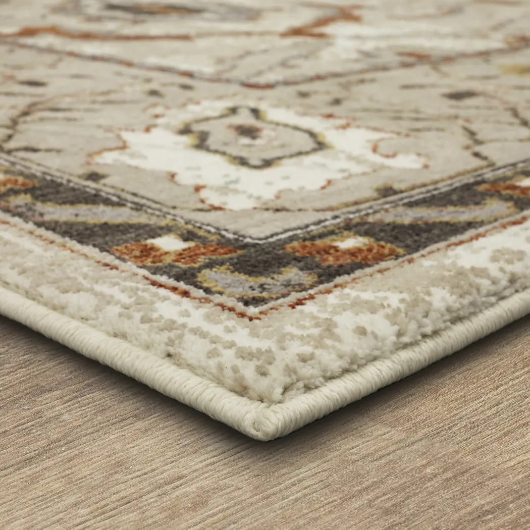 Bobby Berk Khamal Ivory 2'4 x 7'10 Runner Rug - Thumbnail - Image 3