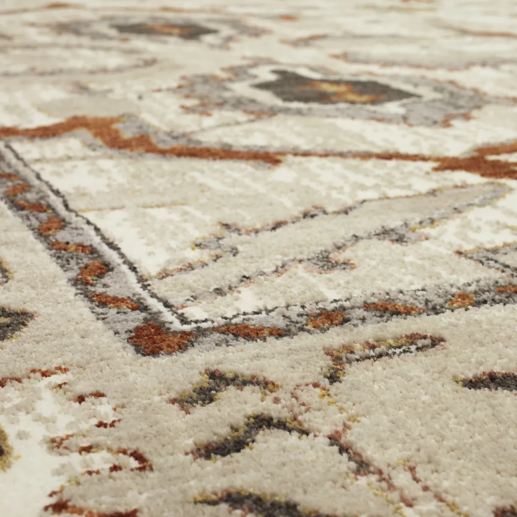Bobby Berk Khamal Ivory 2'4 x 7'10 Runner Rug - Thumbnail - Image 5