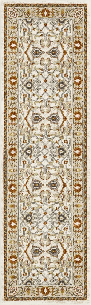 Bobby Berk Khamal Ivory 2'4 x 7'10 Runner Rug - Thumbnail - Image 1