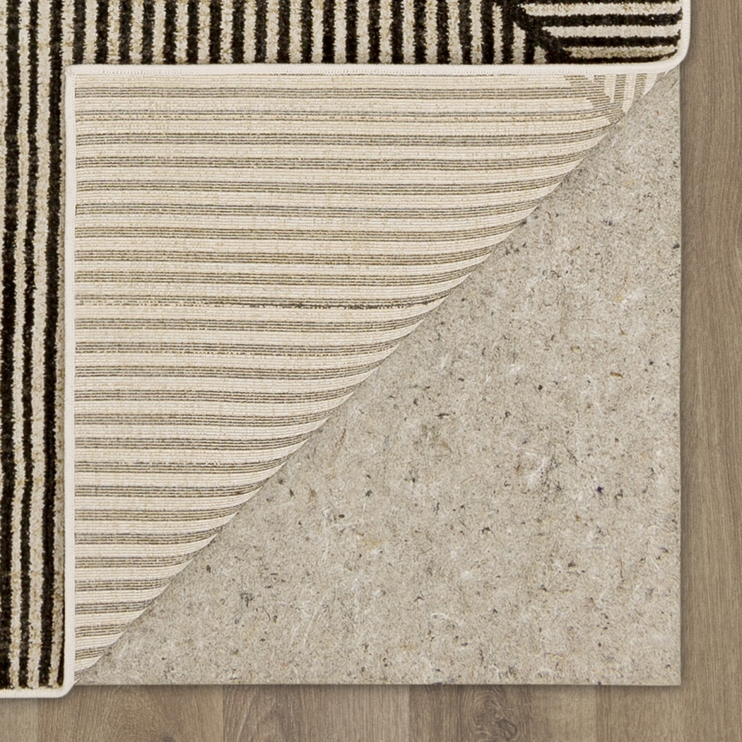 Bobby Berk Linea Black 5'3 x 7'10 Rug - Thumbnail - Image 4