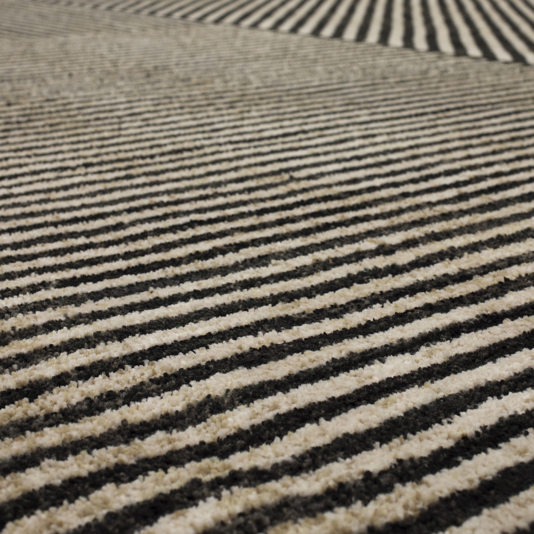 Bobby Berk Linea Black 5'3 x 7'10 Rug - Thumbnail - Image 5