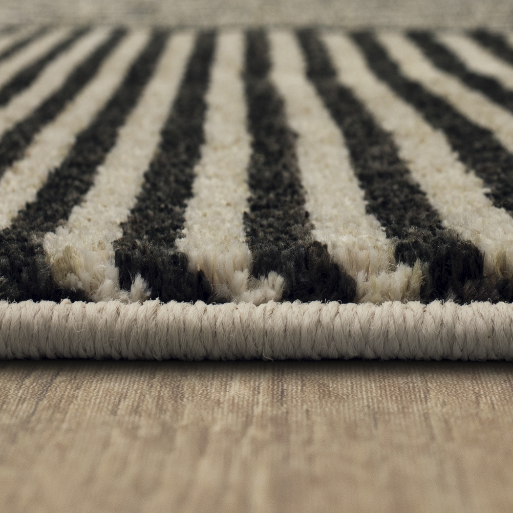 Bobby Berk Linea Black 5'3 x 7'10 Rug - Thumbnail - Image 6