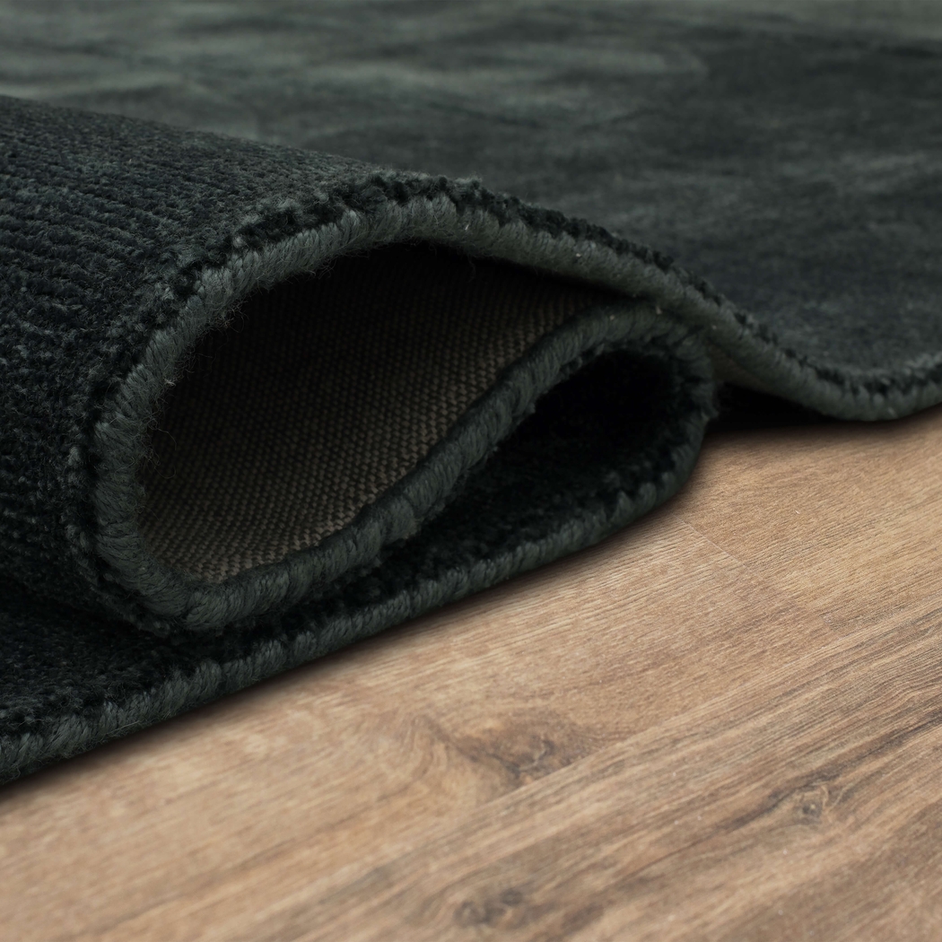 Bobby Berk Luna Sol Black 4' x 6' Rug - Thumbnail - Image 4