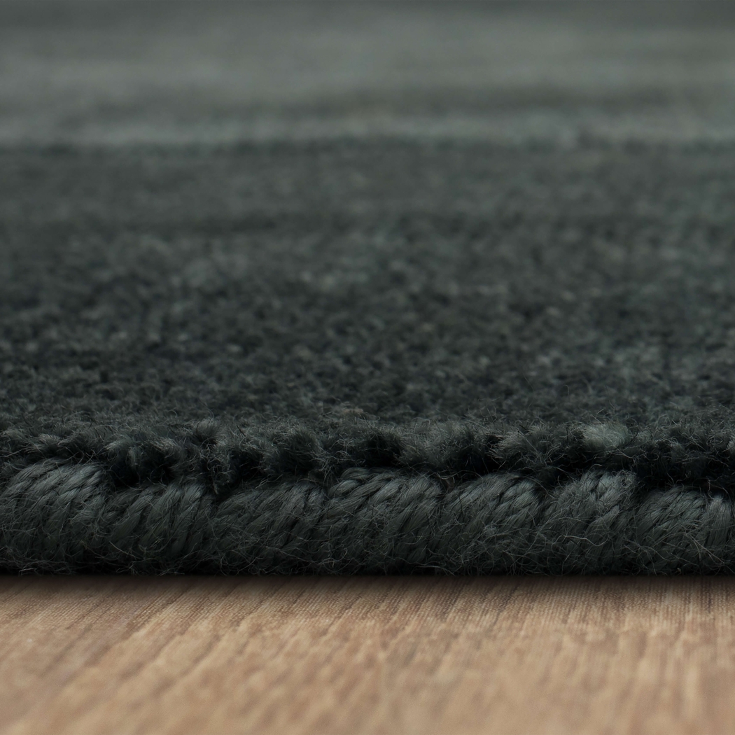 Bobby Berk Luna Sol Black 4' x 6' Rug - Thumbnail - Image 5