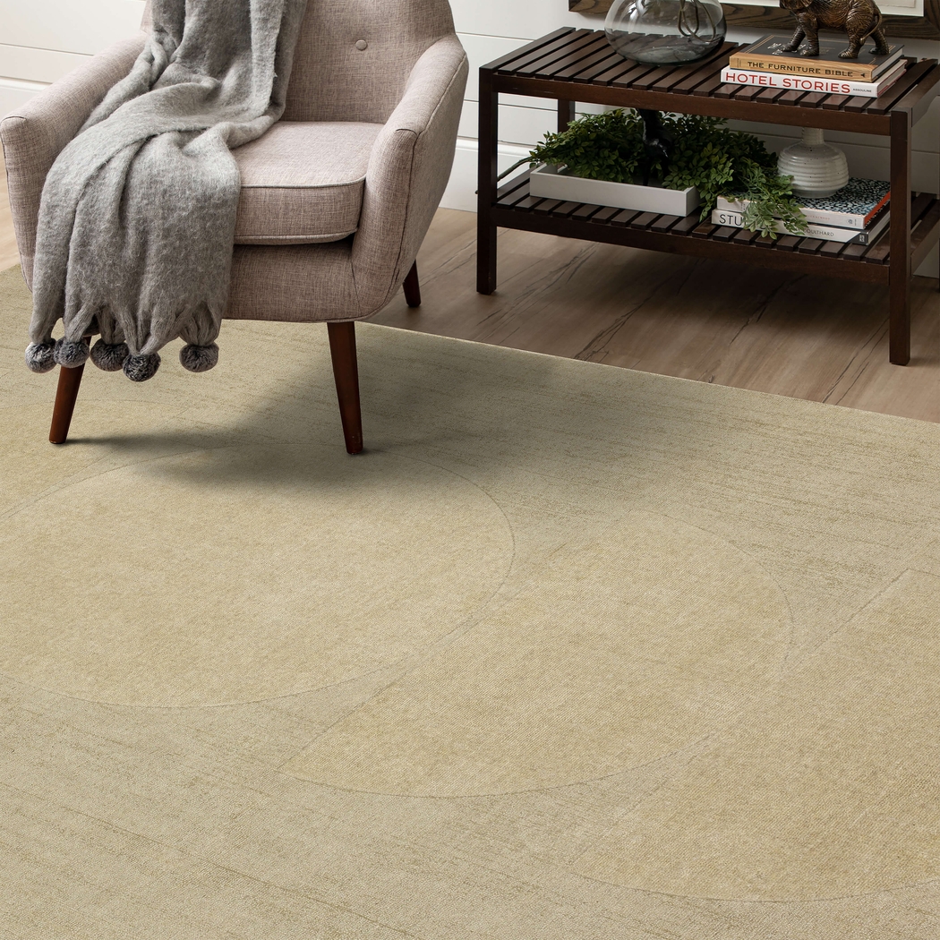 Bobby Berk Luna Sol Ivory 4' x 6' Rug - Thumbnail - Image 3