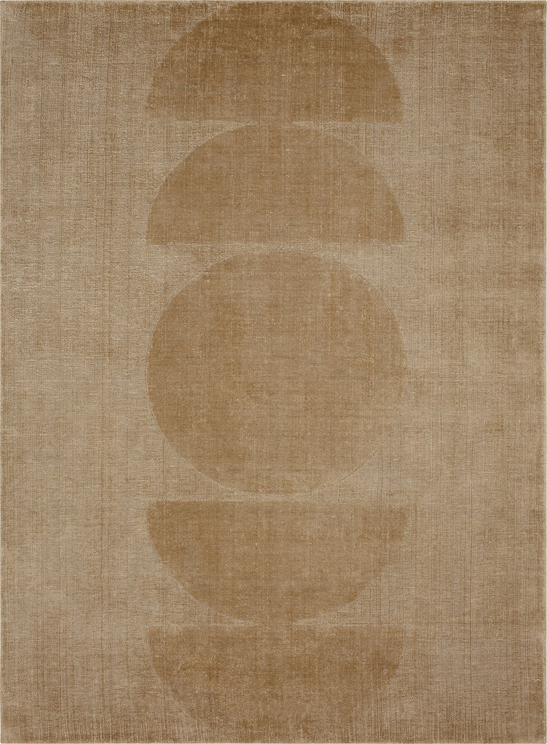Bobby Berk Luna Sol Tan 4' x 6' Rug - Thumbnail - Image 1