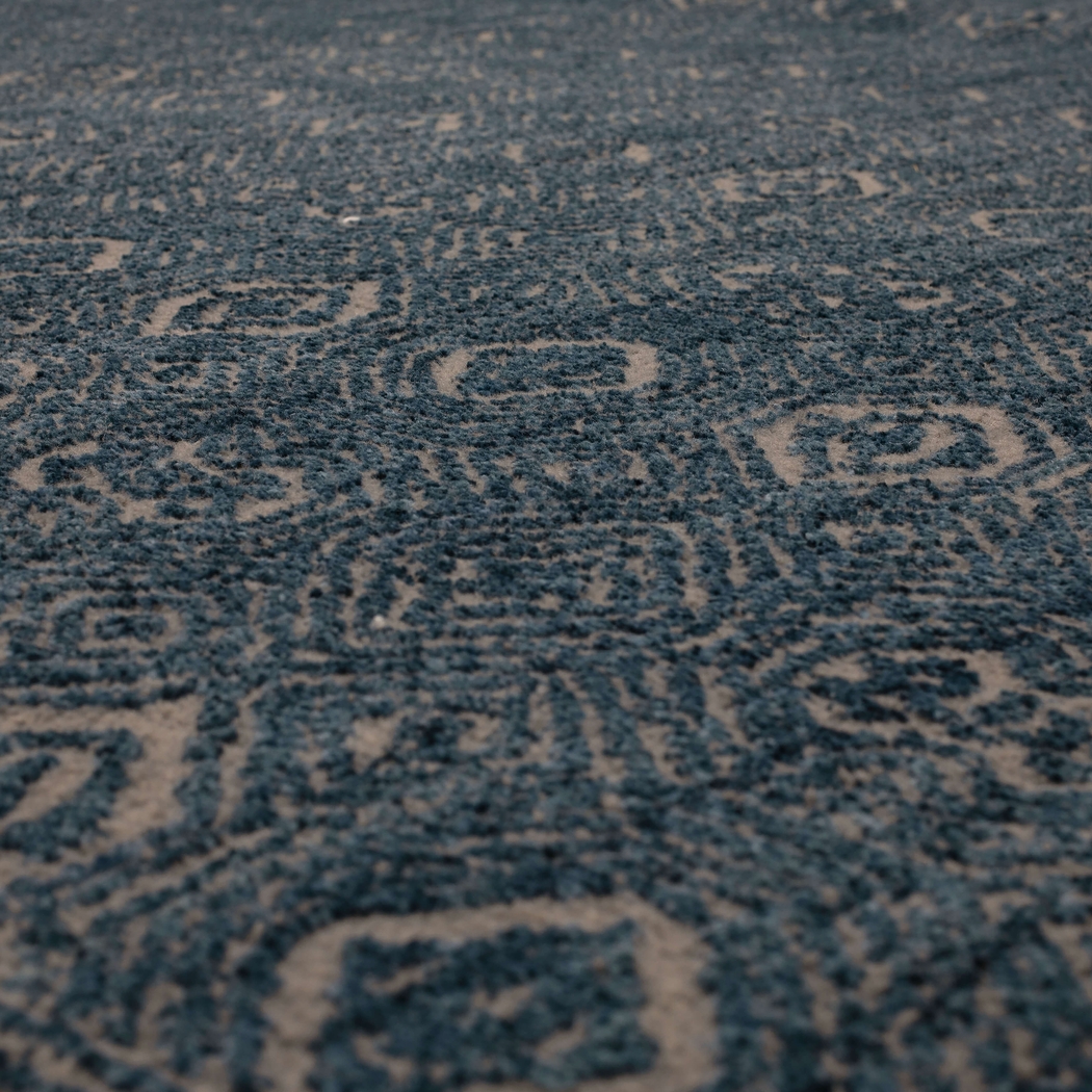 Bobby Berk Minuetto Blue 2'4 x 7'10 Runner Rug - Thumbnail - Image 5