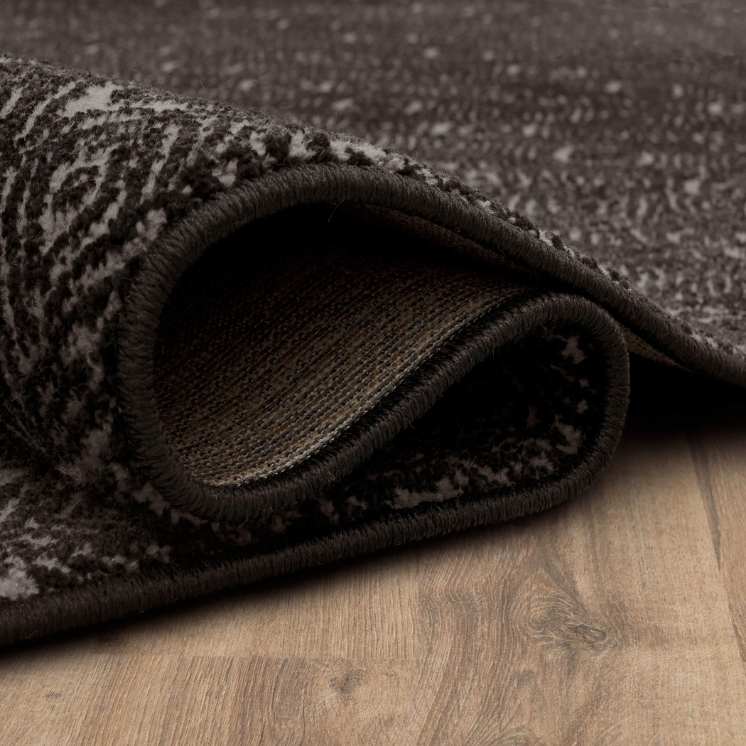 Bobby Berk Minuetto Charcoal 2'4 x 7'10 Runner Rug - Thumbnail - Image 6