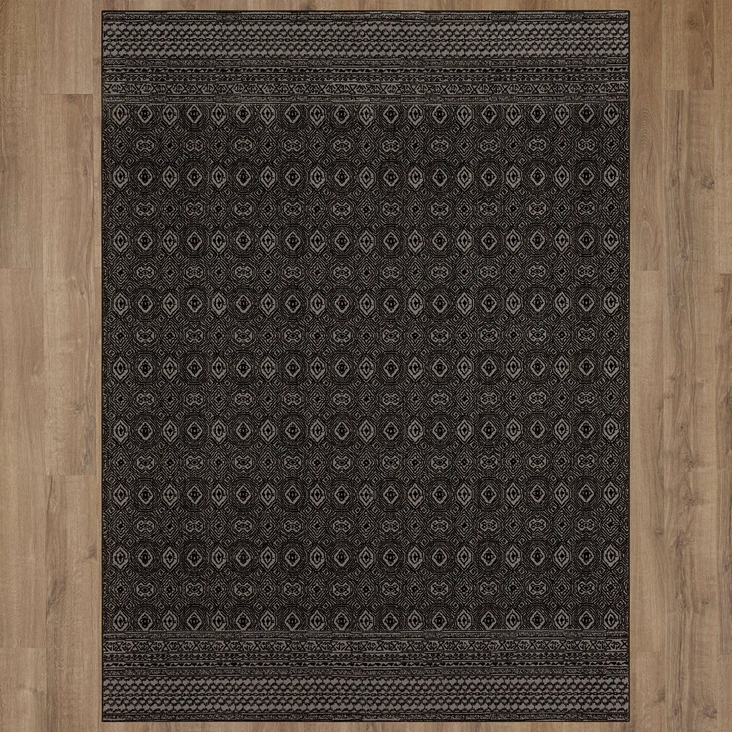 Bobby Berk Minuetto Charcoal 5'3 x 7'10 Rug - Thumbnail - Image 2