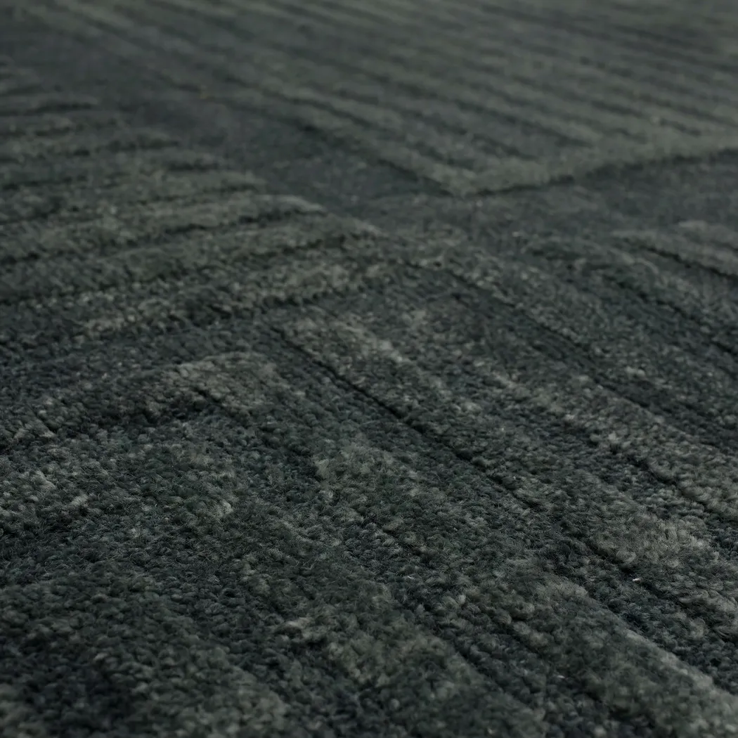 Bobby Berk Terra Firma Blue 2' x 8' Runner Rug - Thumbnail - Image 4