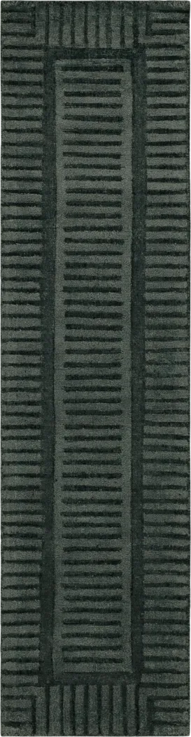 Bobby Berk Terra Firma Blue 2' x 8' Runner Rug - Thumbnail - Image 1