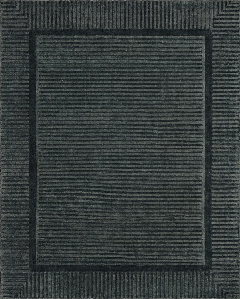 Bobby Berk Terra Firma Blue 4' x 6' Rug - Thumbnail - Image 1