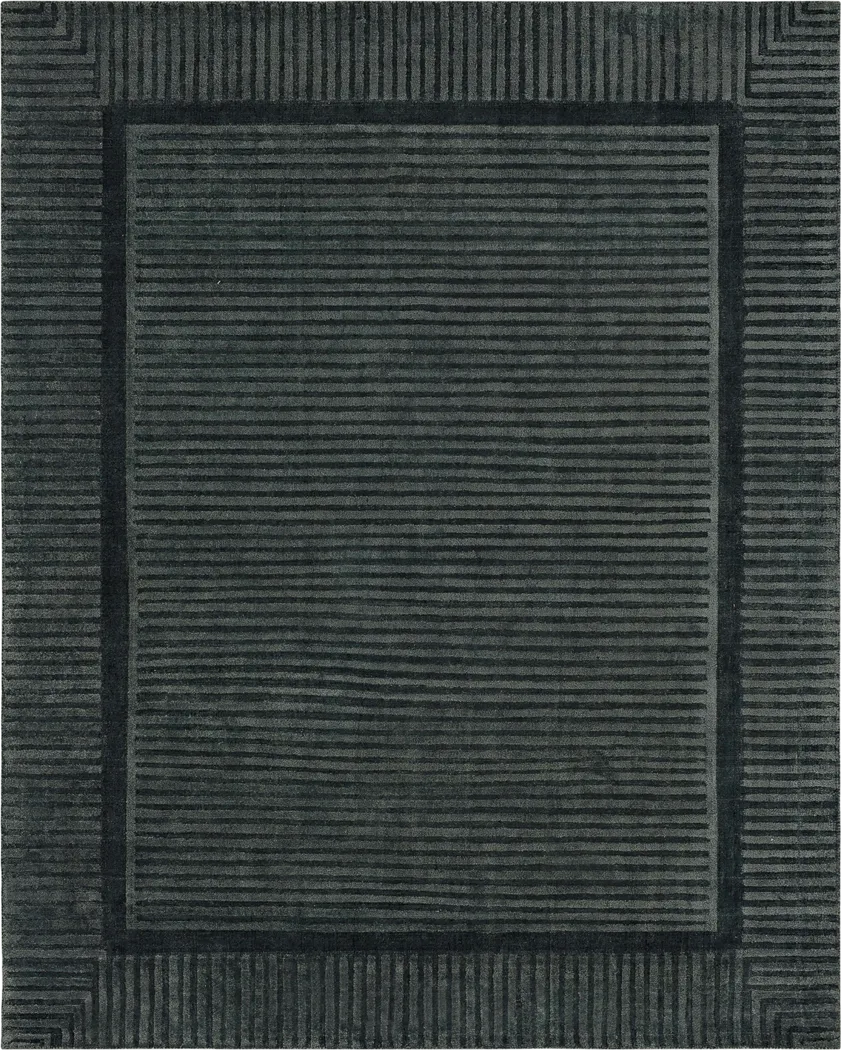 Bobby Berk Terra Firma Blue 5' x 8' Rug - Thumbnail - Image 1