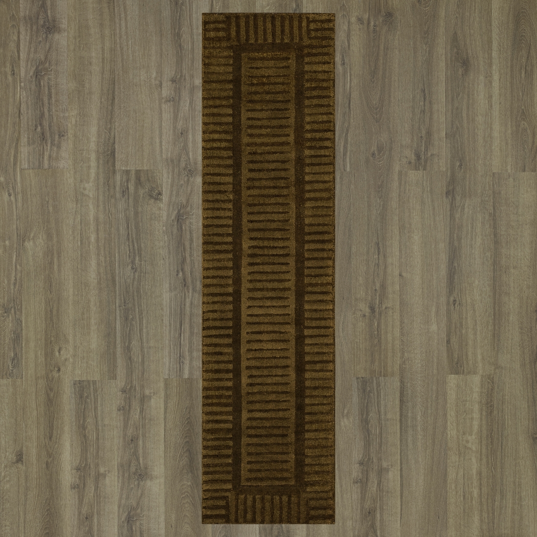 Bobby Berk Terra Firma Rust 2' x 8' Runner Rug - Thumbnail - Image 3