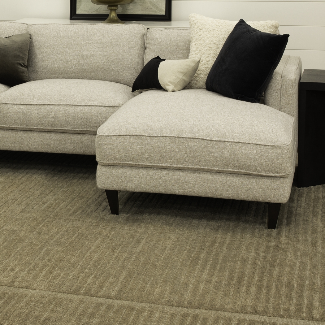Bobby Berk Terra Firma Tan 4' x 6' Rug - Thumbnail - Image 3