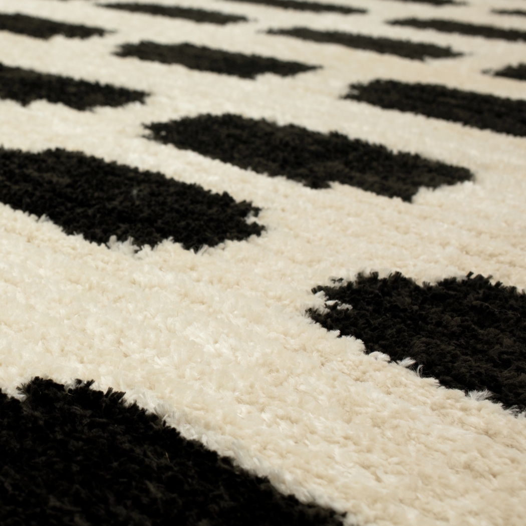 Bobby Berk Traverse Black 5' x 8' Rug - Thumbnail - Image 7