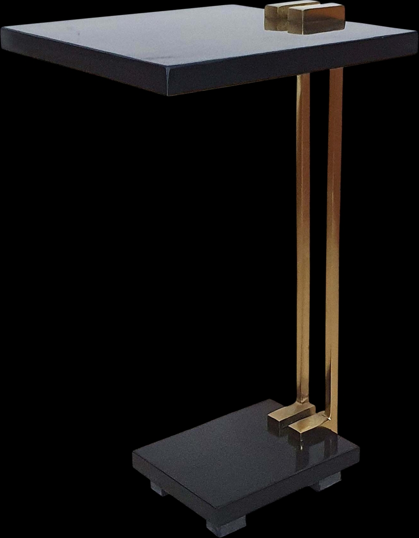 Bobbye Black Accent Table - Thumbnail - Image 1