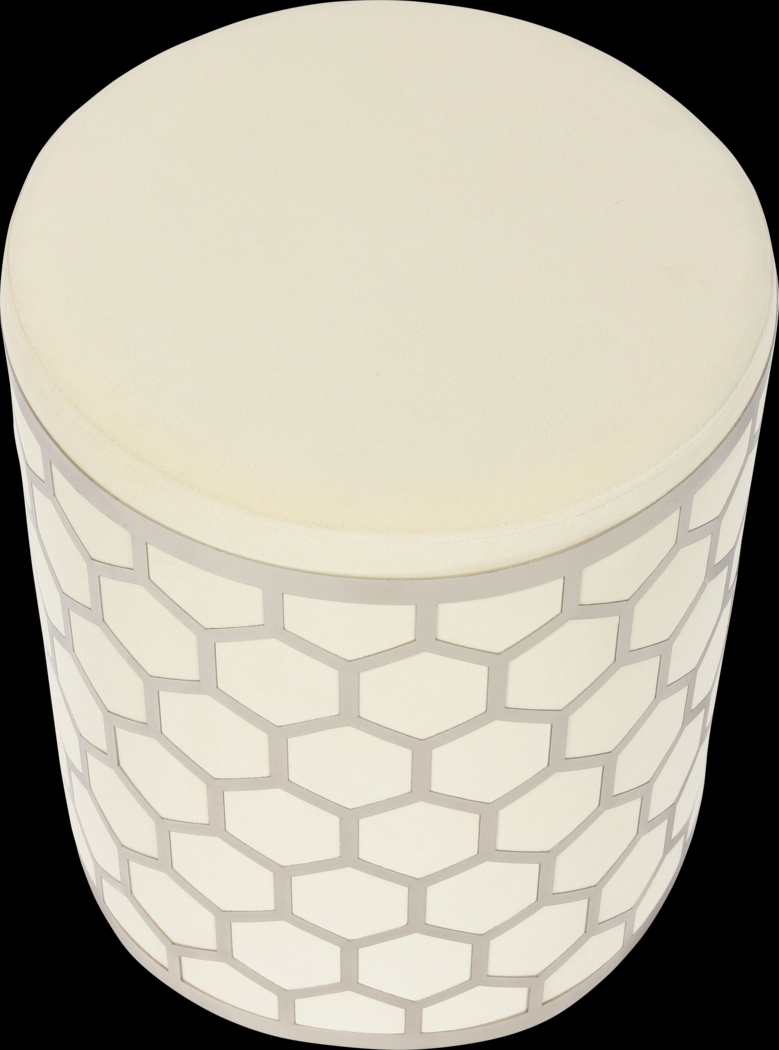 Bobini Cream Ottoman - Thumbnail - Image 3