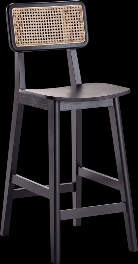 Bodenhamer Black Counter Height Stool - Thumbnail - Image 1