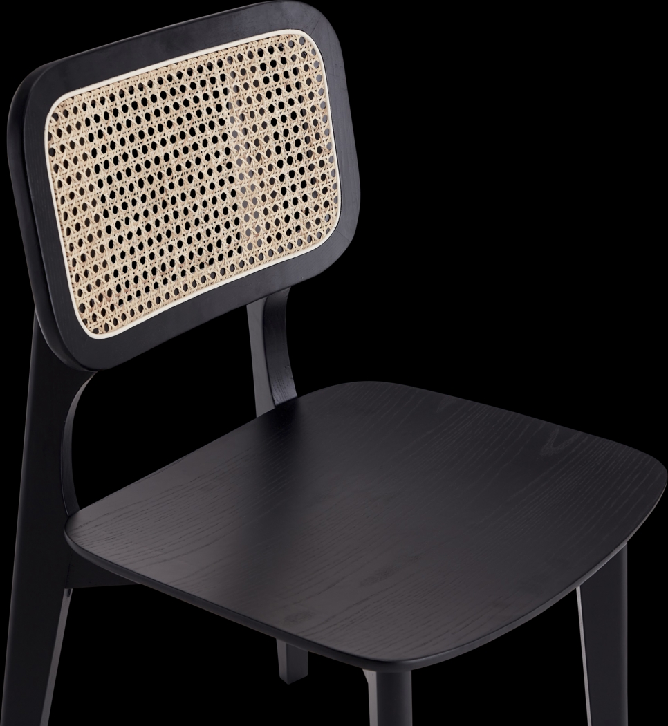 Bodenhamer Black Side Chair, Set of 2 - Thumbnail - Image 4