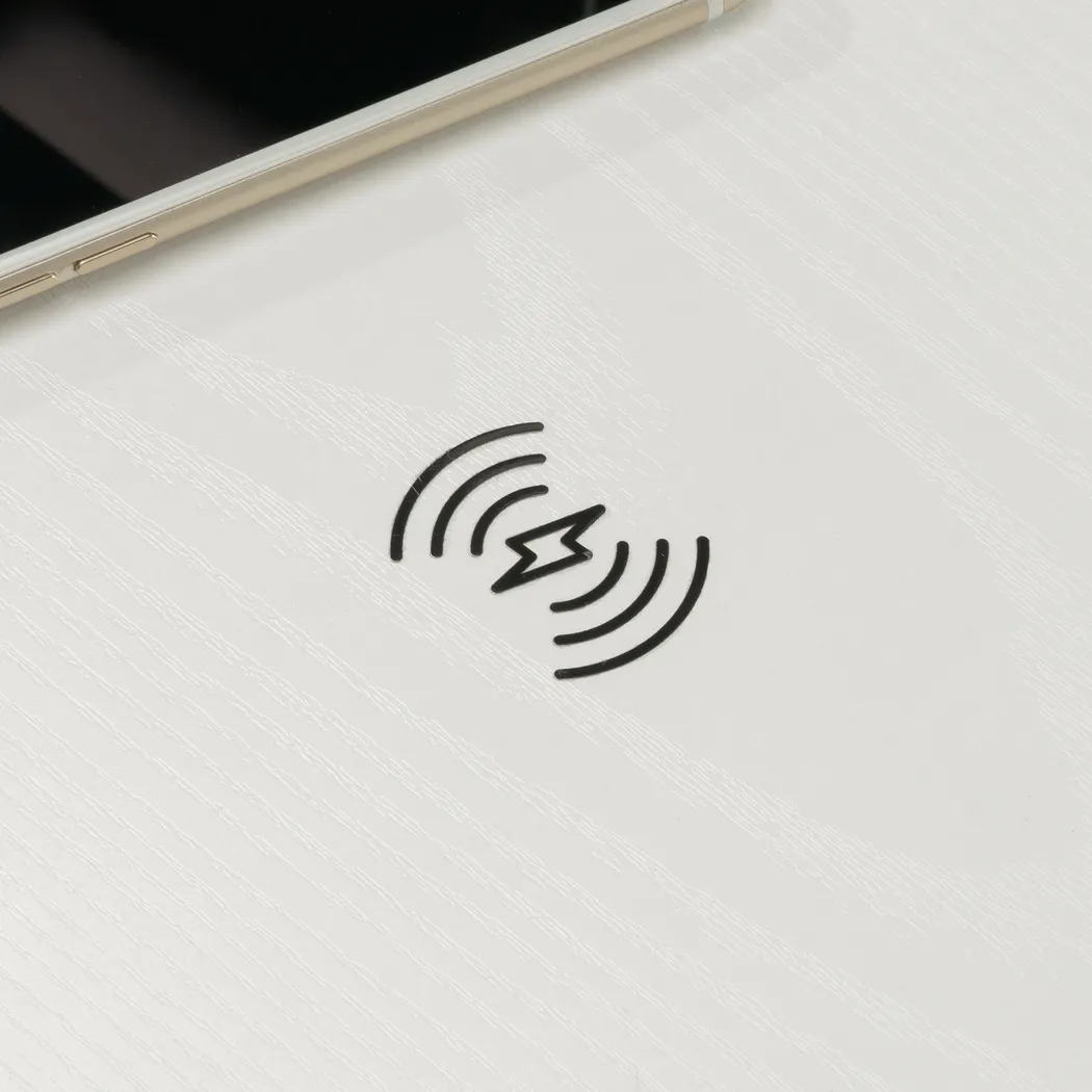 Bodeny White Adjustable Height Desk - Thumbnail - Image 5