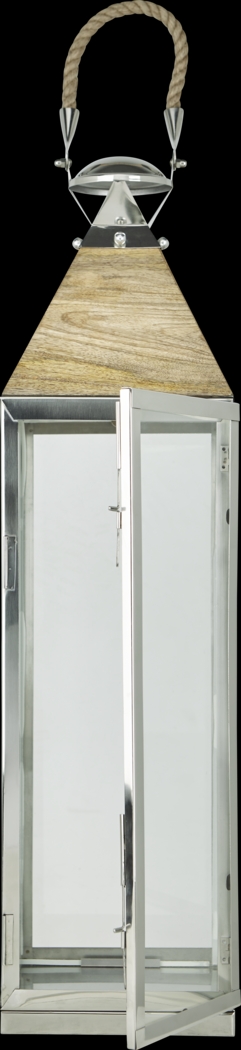 Bodnam Bay Silver Large Indoor/Outdoor Lantern - Thumbnail - Image 2