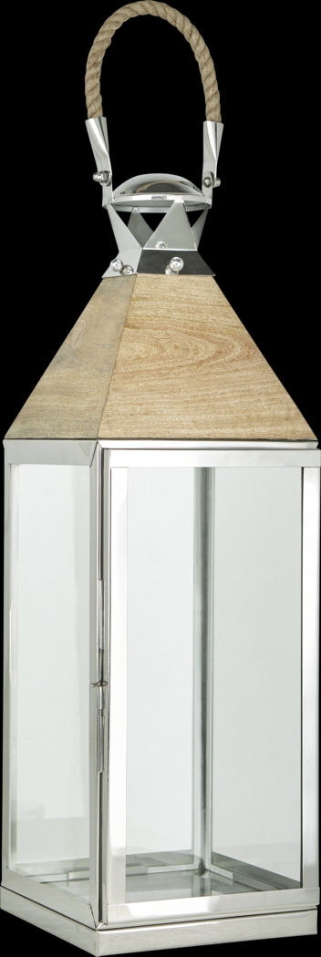 Bodnam Bay Silver Medium Indoor/Outdoor Lantern - Thumbnail - Image 3