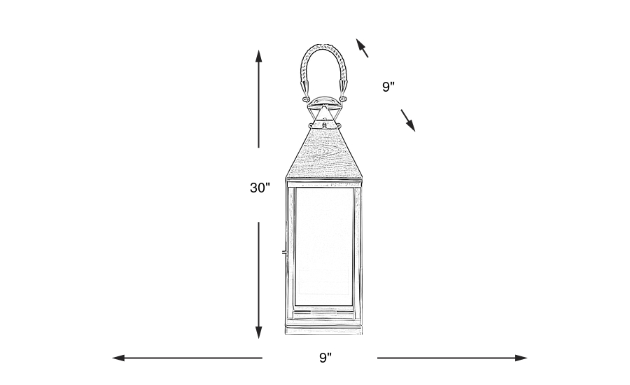 Dimension Image. Please refer to the Dimension Tab on this page for dimension details.