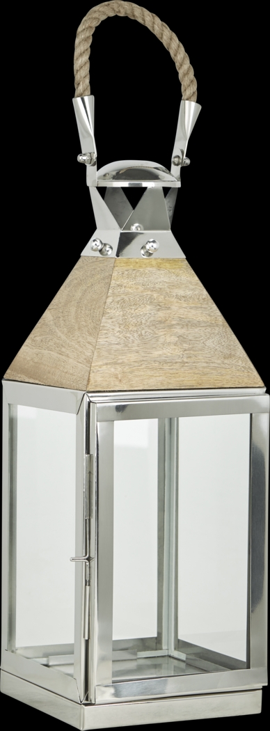 Bodnam Bay Silver Small Indoor/Outdoor Lantern - Thumbnail - Image 3