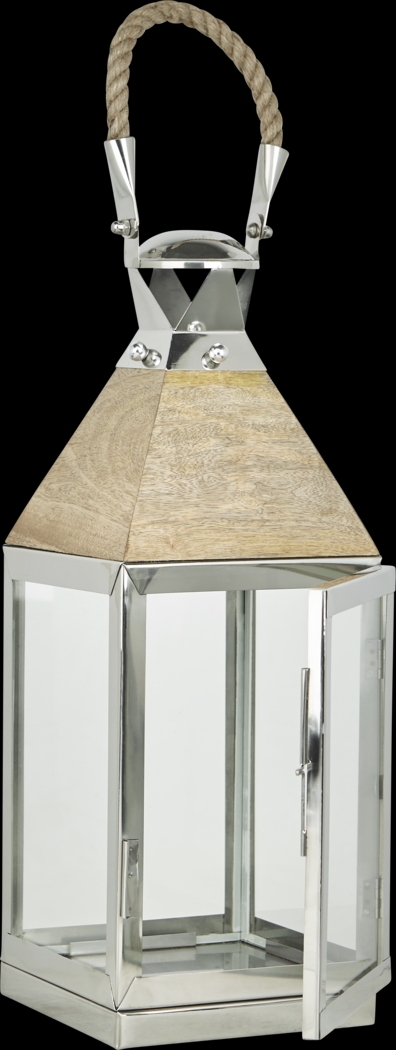 Bodnam Bay Silver Small Indoor/Outdoor Lantern - Thumbnail - Image 4