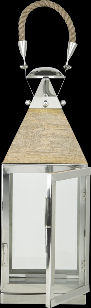 Bodnam Bay Silver Small Indoor/Outdoor Lantern - Thumbnail - Image 2