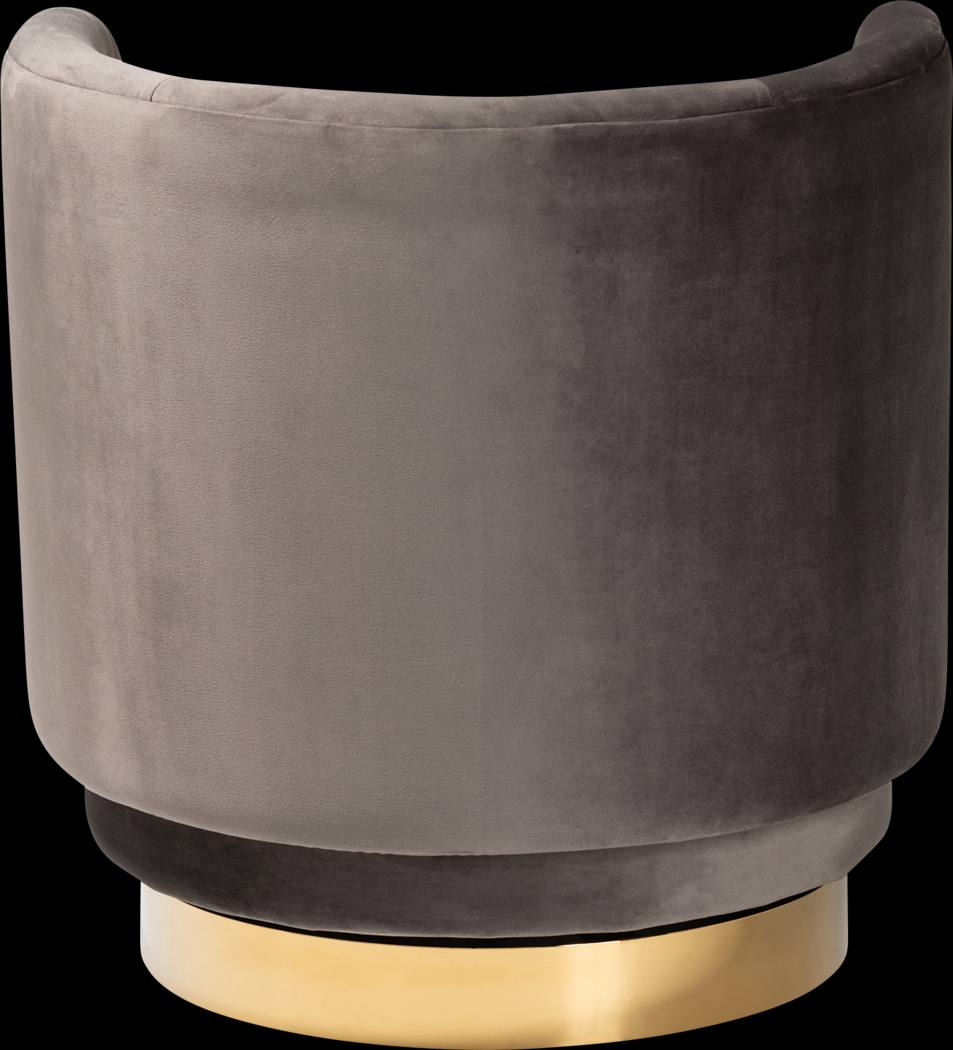 Boek Gray Accent Chair - Thumbnail - Image 4