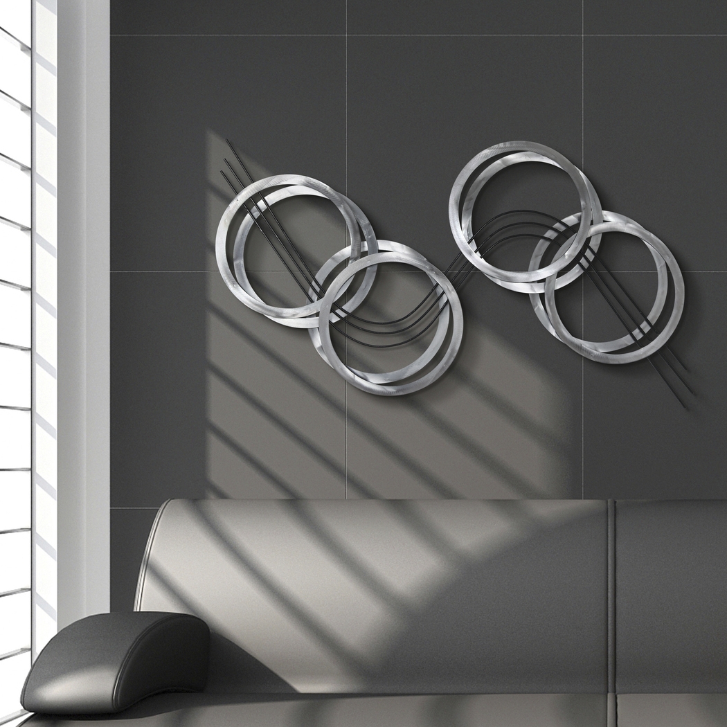 Boggio Silver Wall Decor - Thumbnail - Image 2