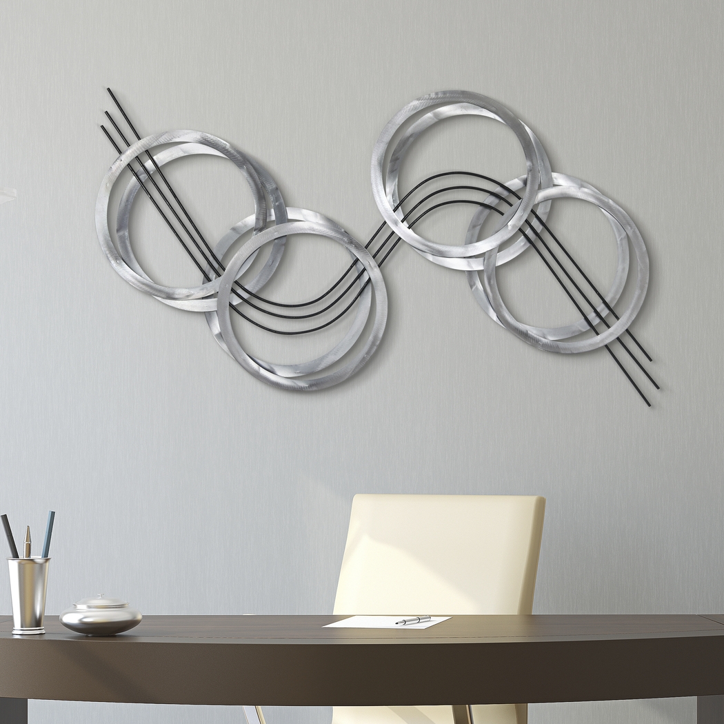 Boggio Silver Wall Decor - Thumbnail - Image 3