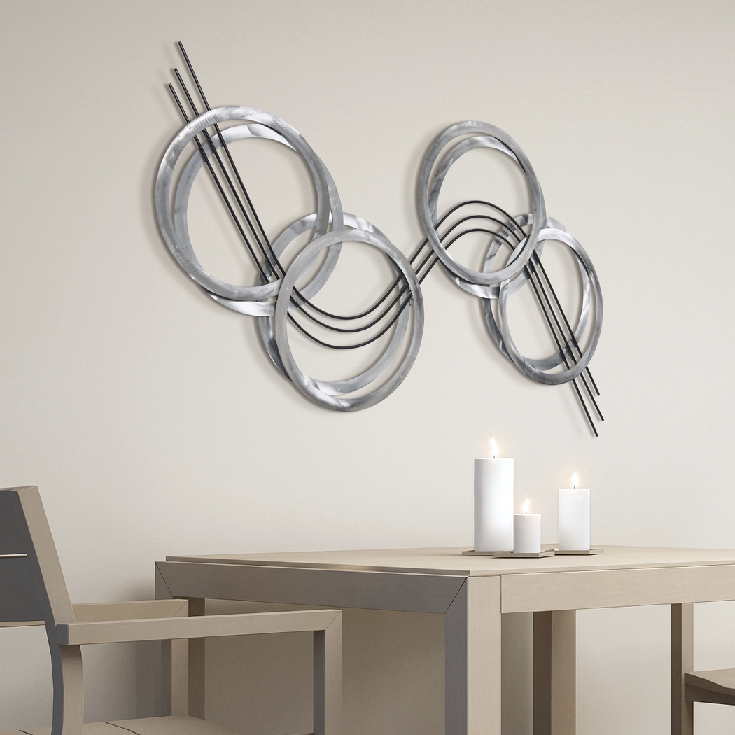 Boggio Silver Wall Decor - Thumbnail - Image 4