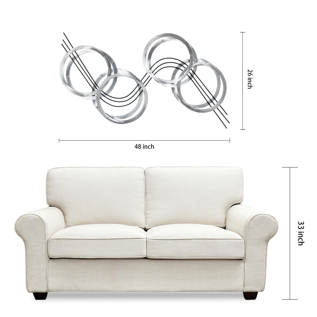 Boggio Silver Wall Decor - Thumbnail - Image 9