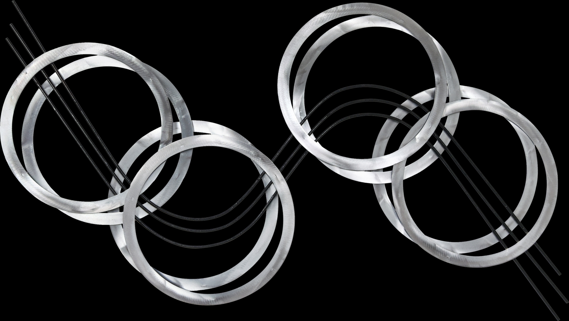 Boggio Silver Wall Decor - Thumbnail - Image 1