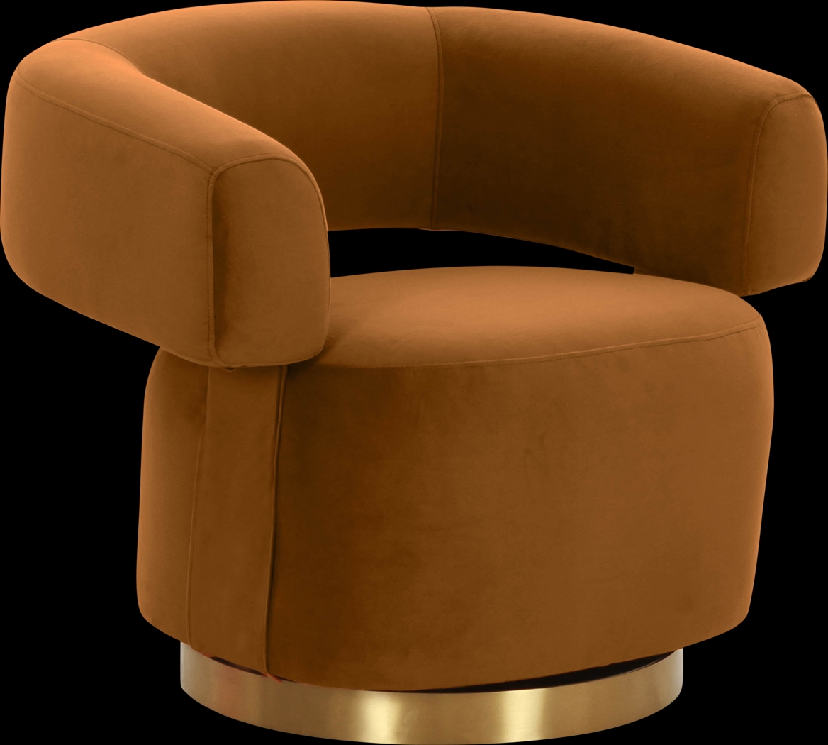 Bohanan Brown Accent Chair - Thumbnail - Image 1