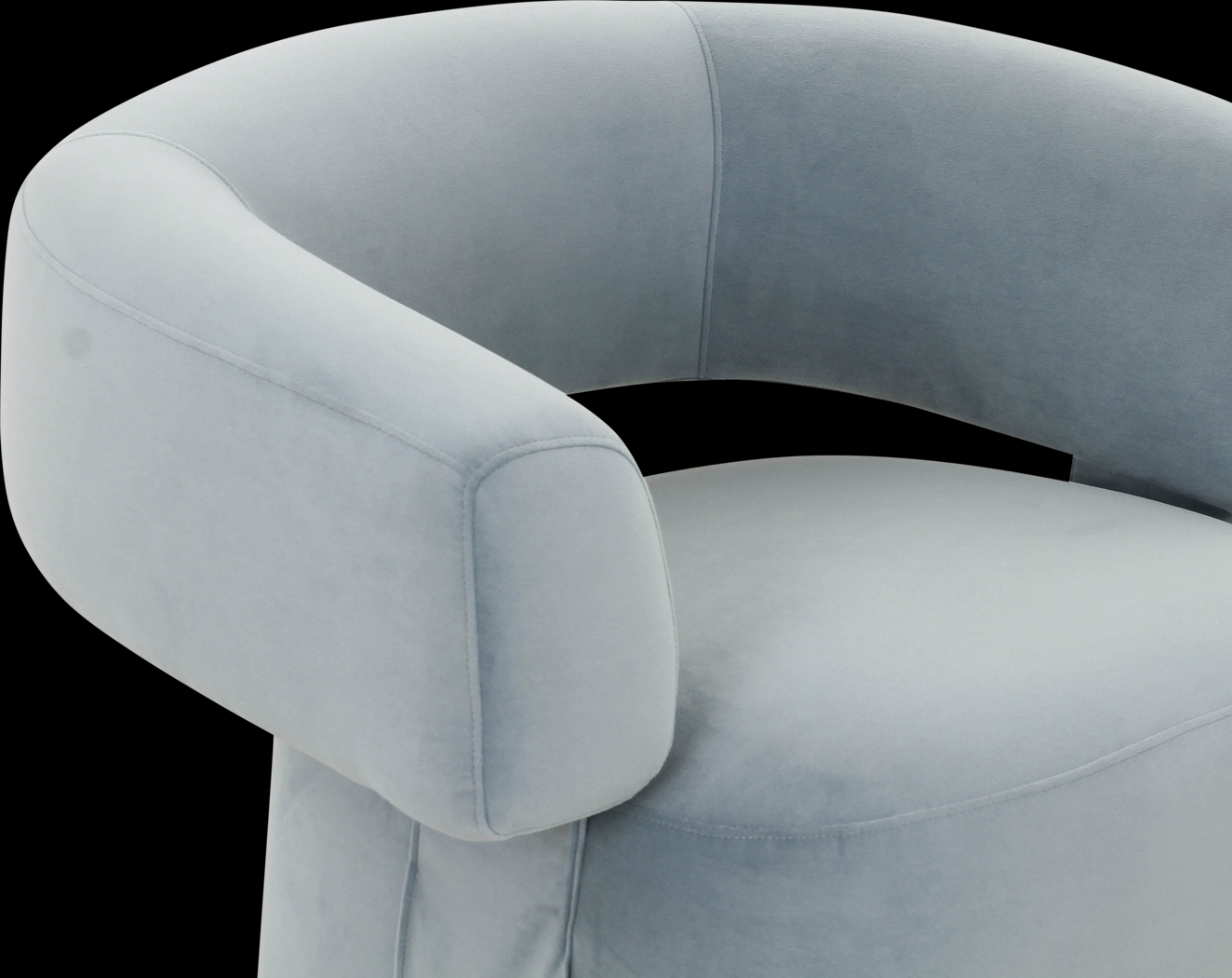 Bohanan Gray Accent Chair - Thumbnail - Image 5