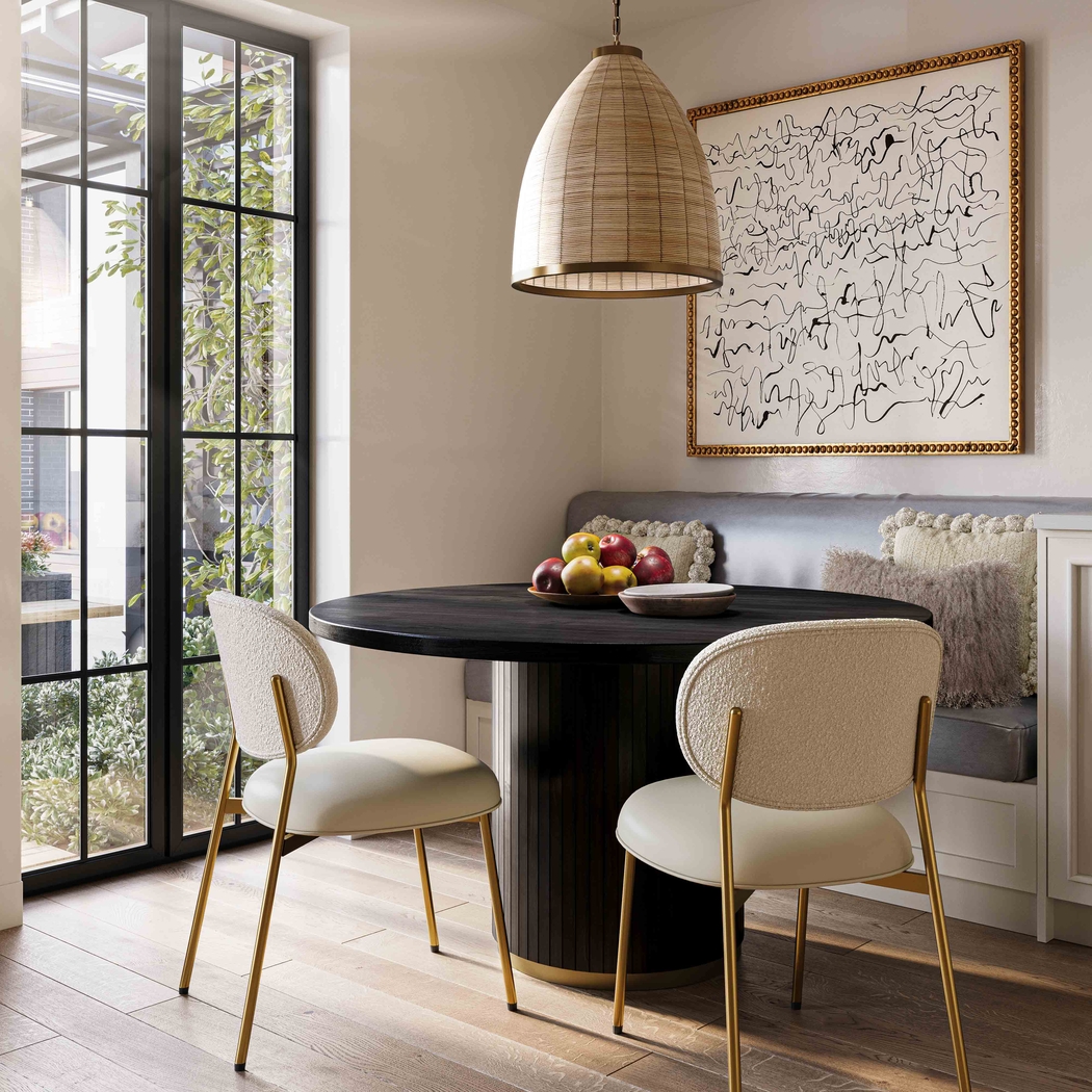 Bohde Black Dining Table - Thumbnail - Image 2
