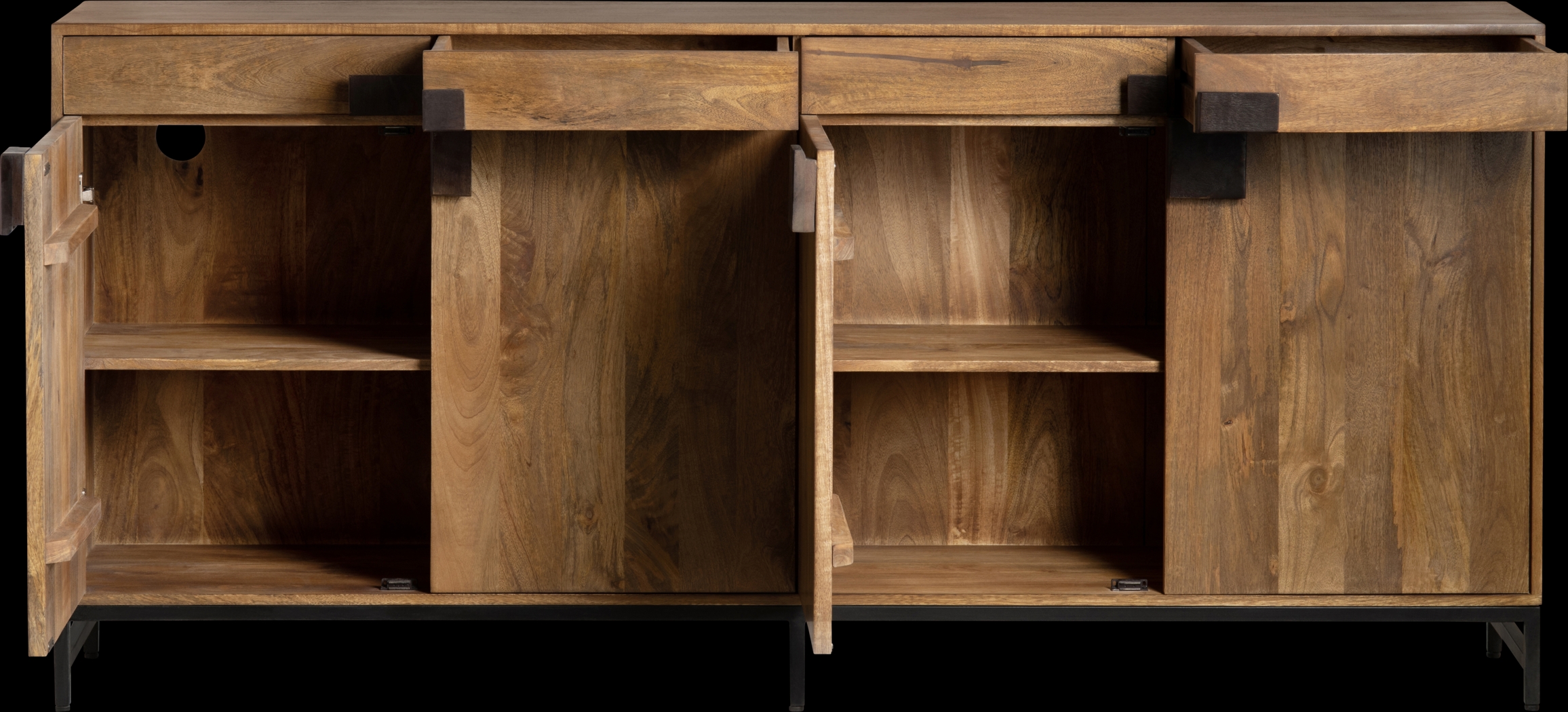 Bohicay Brown Sideboard - Thumbnail - Image 4