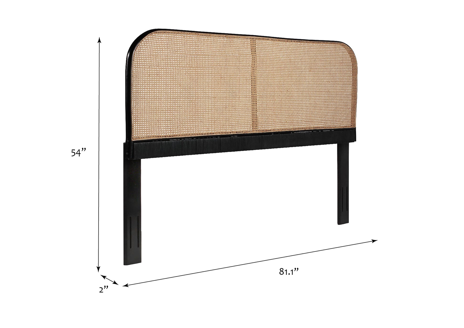 Bohnert Black King Headboard - Thumbnail - Image 9