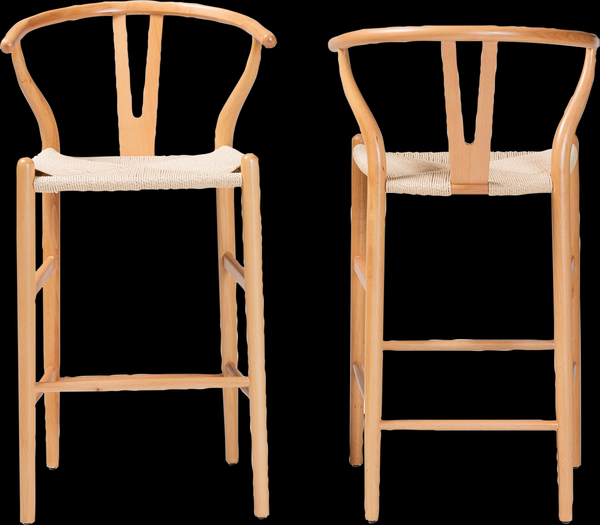 Boilvin Brown Barstool, Set of 2 - Thumbnail - Image 6