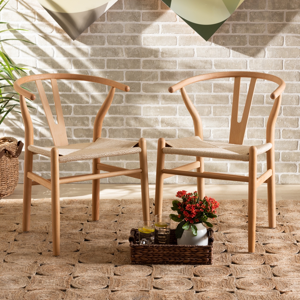 Boilvin Brown Side Chair, Set of 2 - Thumbnail - Image 3