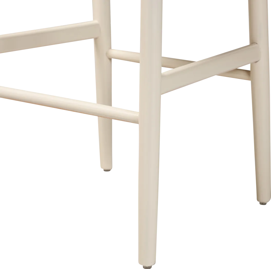 Boilvin White Barstool, Set of 2 - Thumbnail - Image 7