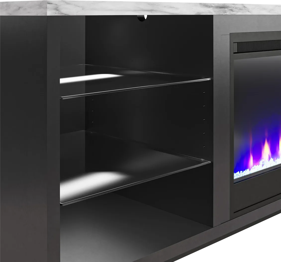 Bokel Black 64 In. Console - Thumbnail - Image 4