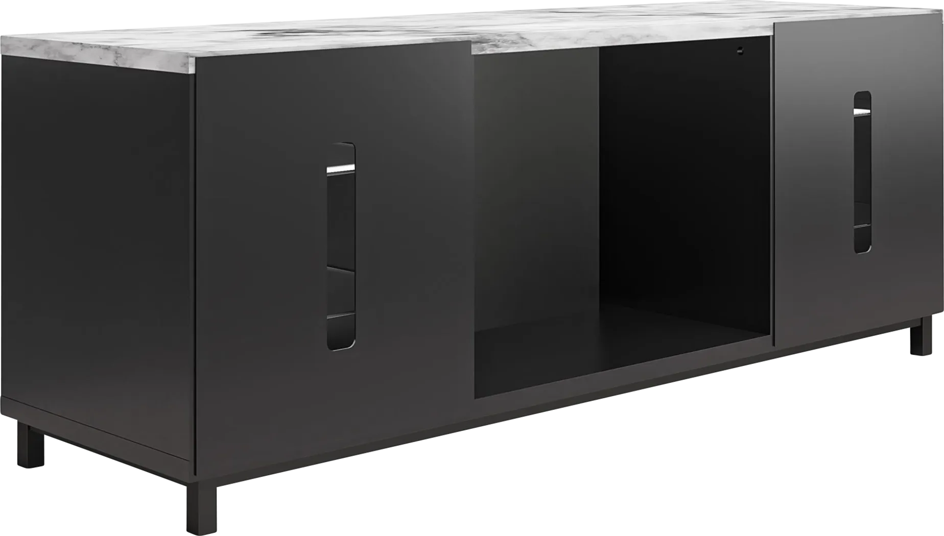 Bokel Black 64 In. Console - Thumbnail - Image 5