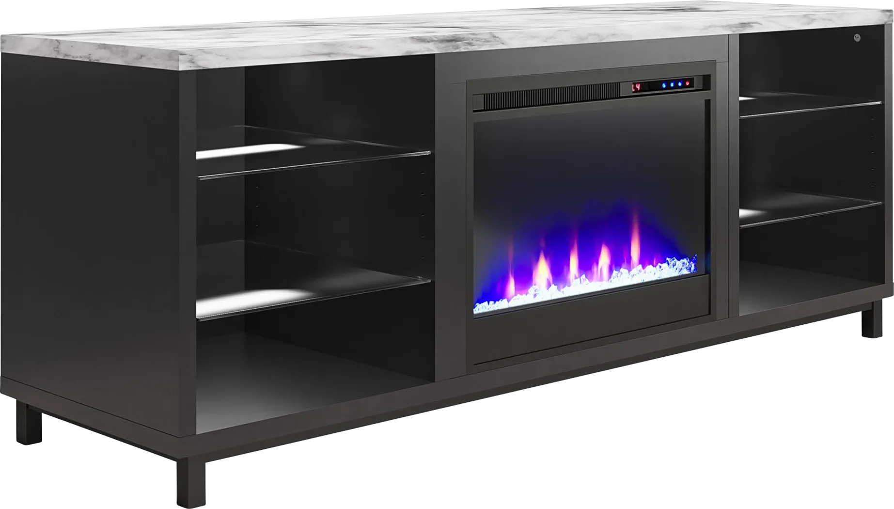 Bokel Black 64 In. Console - Thumbnail - Image 7