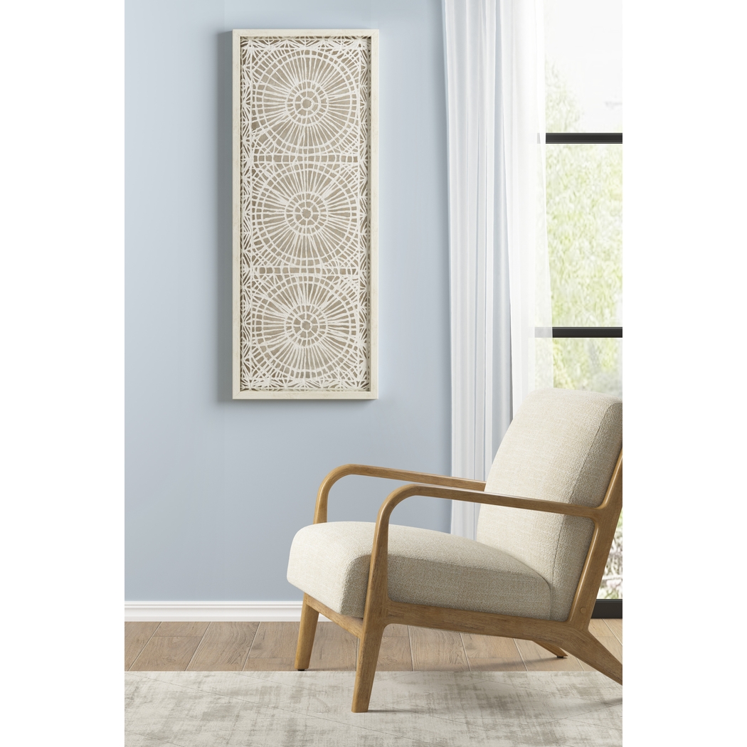 Bolayi Off White Wall Decor - Thumbnail - Image 3